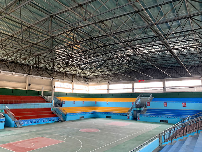 广安富川体育馆网架
